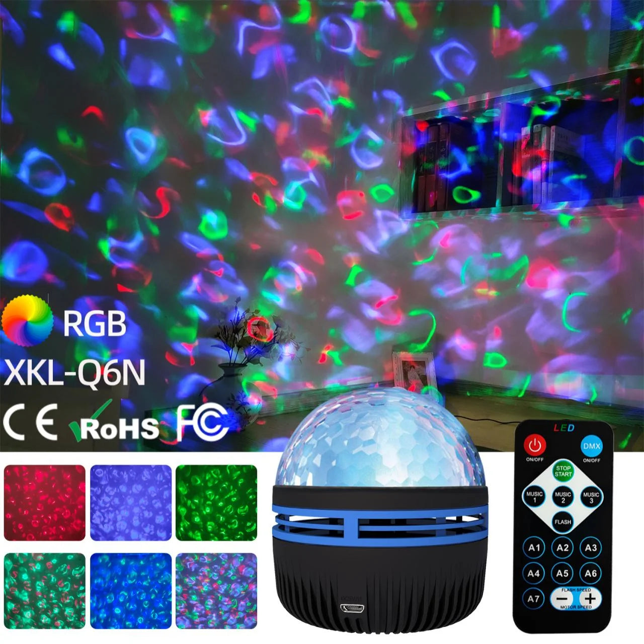 Galaxy Star Projector Night Light