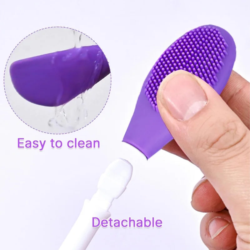 Hygienic 2-in-1 Silicone Facial Brush & Mask Applicator