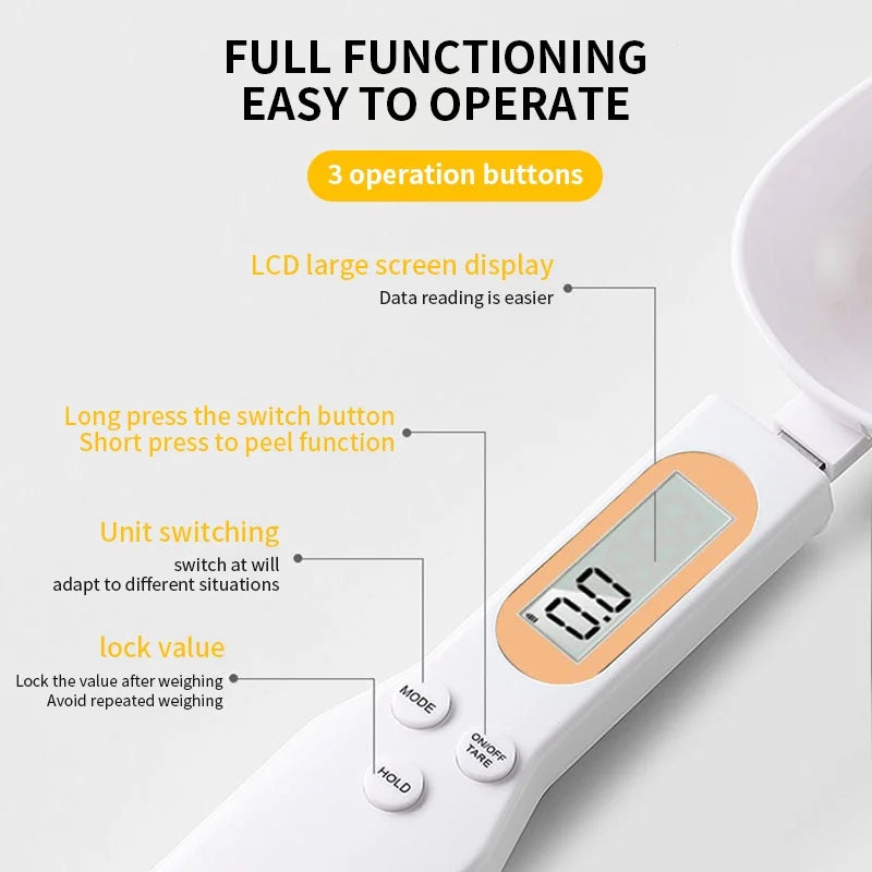Digital Spoon Kitchen Scale