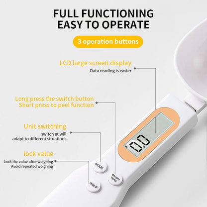 Digital Spoon Kitchen Scale