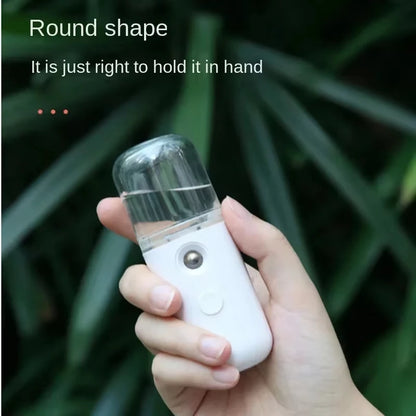 Mini Portable Humidifier – Pocket-Size Cool Mist Facial & Travel Mister (30ml)