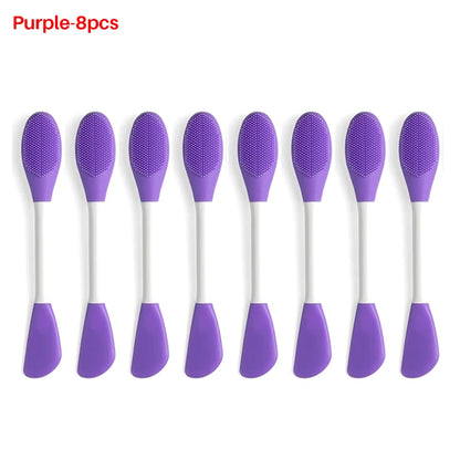 Hygienic 2-in-1 Silicone Facial Brush & Mask Applicator
