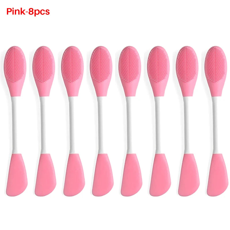 Hygienic 2-in-1 Silicone Facial Brush & Mask Applicator