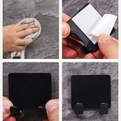 Wall-Mounted Razor Holder – Adhesive Shower Hook for Shavers