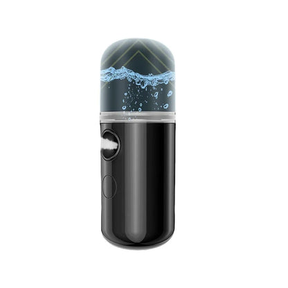 Mini Portable Humidifier – Pocket-Size Cool Mist Facial & Travel Mister (30ml)