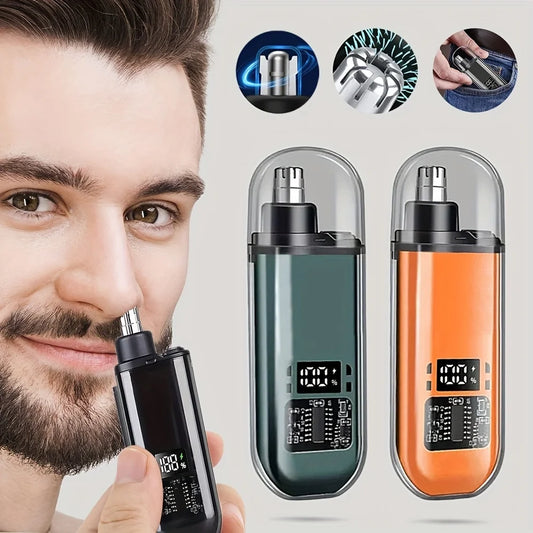 Men’s Nose & Ear Hair Trimmer (USB Rechargeable)