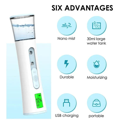 Portable Facial Steamer – Deep Hydration & Spa Glow at Home
