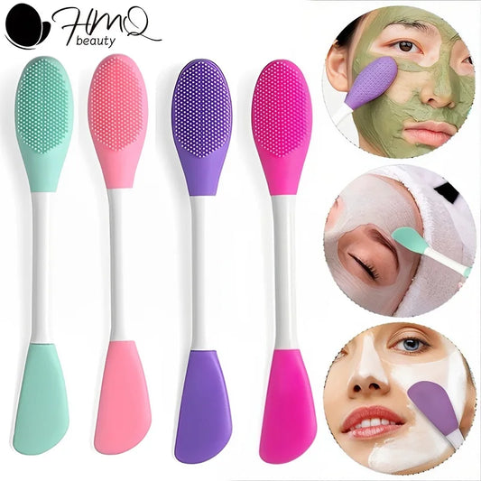 Hygienic 2-in-1 Silicone Facial Brush & Mask Applicator