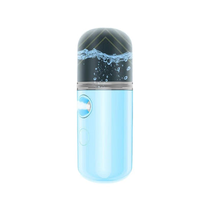 Mini Portable Humidifier – Pocket-Size Cool Mist Facial & Travel Mister (30ml)