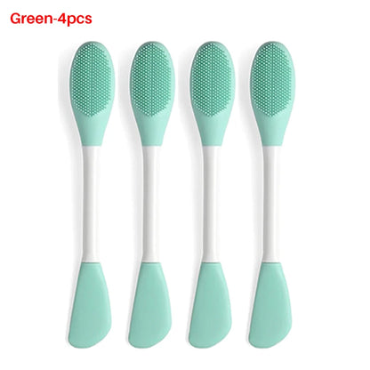 Hygienic 2-in-1 Silicone Facial Brush & Mask Applicator