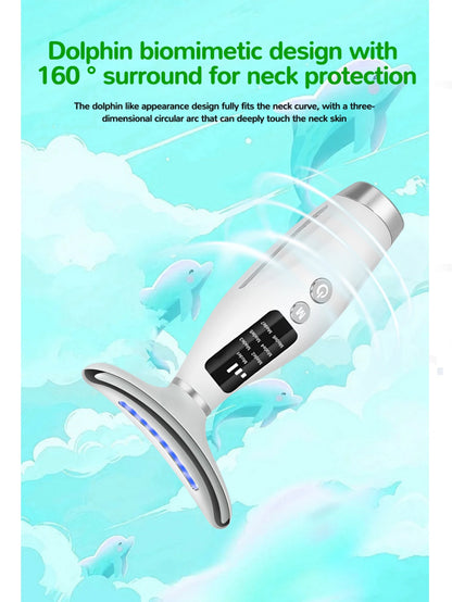7-Color LED Light Therapy Device – Facial & Neck Beauty Massager