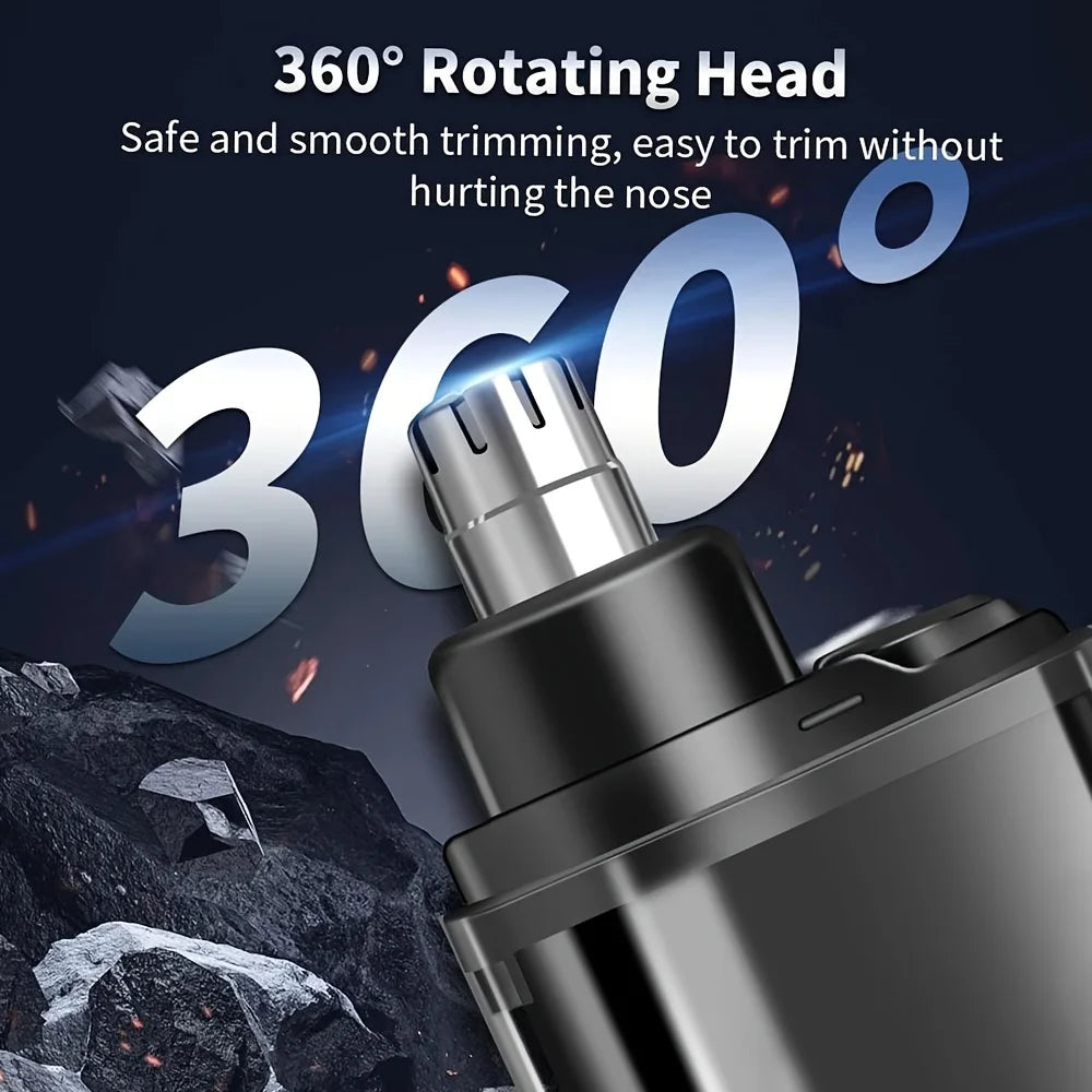 Men’s Nose & Ear Hair Trimmer (USB Rechargeable)