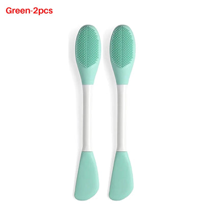 Hygienic 2-in-1 Silicone Facial Brush & Mask Applicator