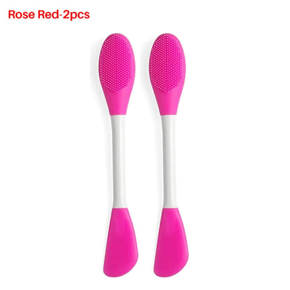 Hygienic 2-in-1 Silicone Facial Brush & Mask Applicator