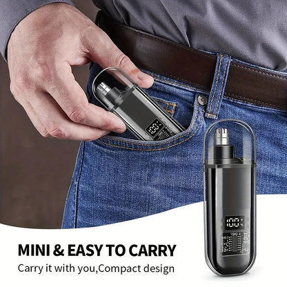 Men’s Nose & Ear Hair Trimmer (USB Rechargeable)