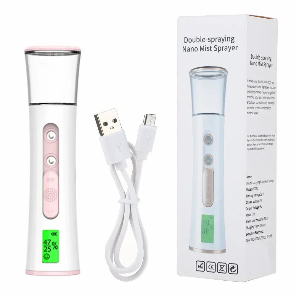 Portable Facial Steamer – Deep Hydration & Spa Glow at Home