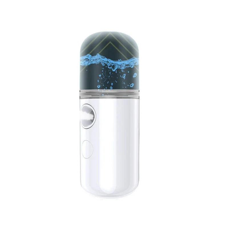 Mini Portable Humidifier – Pocket-Size Cool Mist Facial & Travel Mister (30ml)
