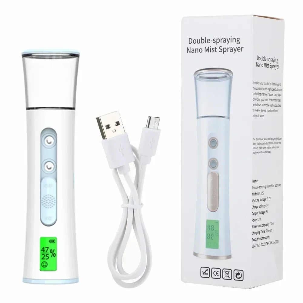 Portable Facial Steamer – Deep Hydration & Spa Glow at Home