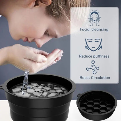 Refreshing Portable Ice Bowl for Facial Care