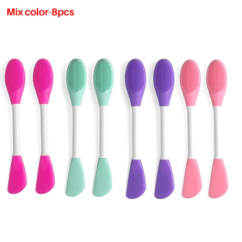 Hygienic 2-in-1 Silicone Facial Brush & Mask Applicator