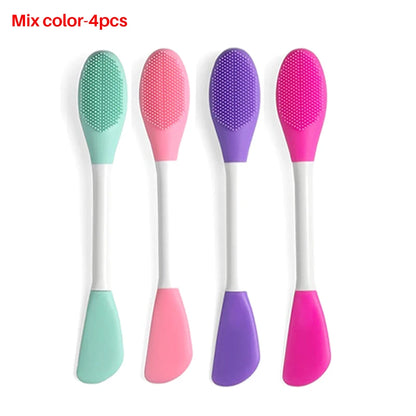 Hygienic 2-in-1 Silicone Facial Brush & Mask Applicator
